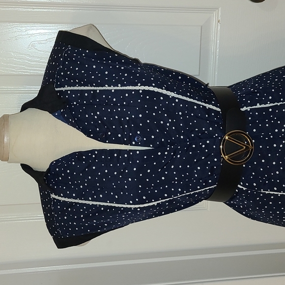 Jason WU polka dot dress size S - Picture 2 of 15